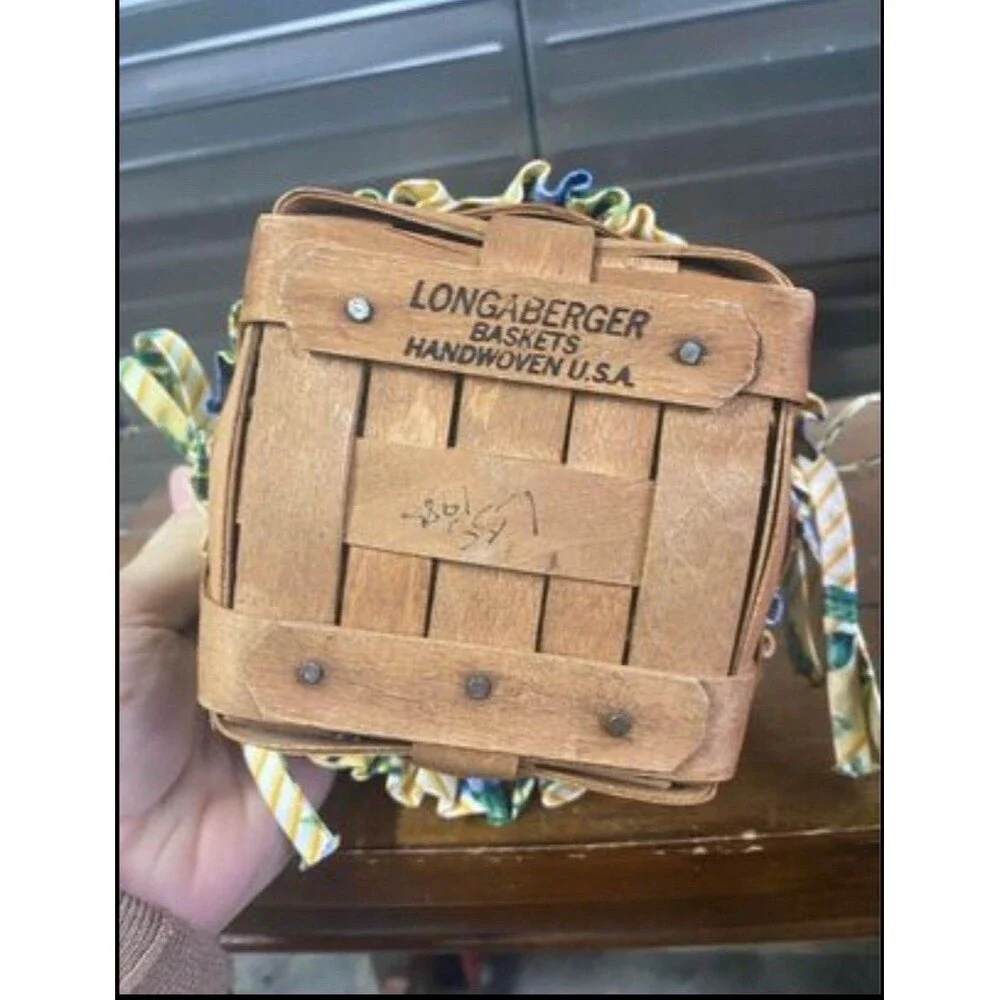 Handmade Longaberger Basket